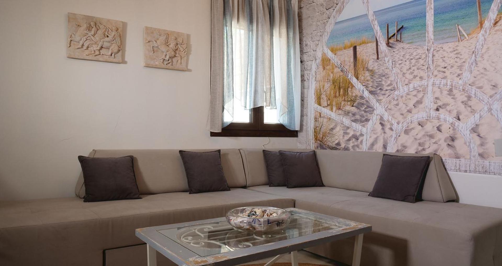 Villa Azzuro Ground Floor Nea Kallikrateia ภายนอก รูปภาพ